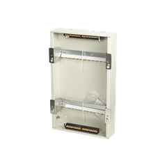 TỦ ĐIỆN NHỰA ÂM TƯỜNG 24 MODULE SINO E4MX16/24L ĐẾ SẮT NẮP CHE KHÓI