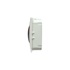 TỦ ĐIỆN NHỰA ÂM TƯỜNG 4 MODULE SINO E4FC 2/4S ĐẾ SẮT NẮP CHE TRẮNG