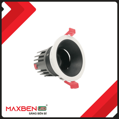 ĐÈN ÂM TRẦN SPOTLIGHT ME 10W ĐỔI MÀU MAXBEN DL-MB-ME-D75-10-DM