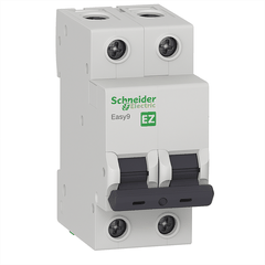 CẦU DAO TỰ ĐỘNG SCHNEIDER EASY9 – MCB 2P 4.5KA 230V DÒNG 50A EZ9F34250