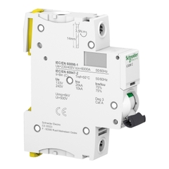 CẦU DAO TỰ ĐỘNG SCHNEIDER ACTI9 MCB IC60N 1P 6KA 230V C CURVE