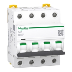 CẦU DAO TỰ ĐỘNG SCHNEIDER ACTI9 MCB IC60N 4P 6KA 400V C CURVE