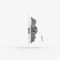 ĐÈN LED ÂM TRẦN DOWNLIGHT ĐỔI MÀU AT10 VIỀN BẠC 110/10W