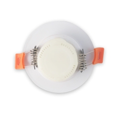 ĐÈN LED ÂM TRẦN DOWNLIGHT ĐỔI MÀU AT10 VIỀN VÀNG 60/3W