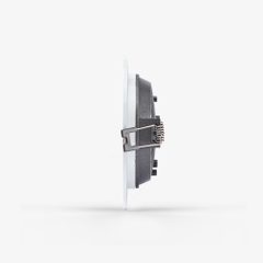 ĐÈN LED ÂM TRẦN DOWNLIGHT ĐỔI MÀU AT10 VIỀN BẠC 90/10W