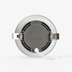 ĐÈN LED ÂM TRẦN DOWNLIGHT ĐỔI MÀU AT20 VIỀN VÀNG 90/8W