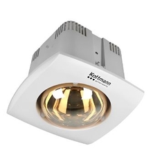 Đèn sưởi 1 bóng âm trần Kottman dùng công tắc K1A