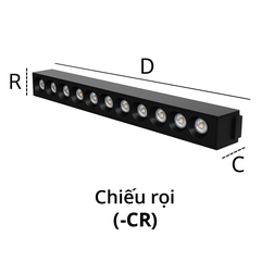 ĐÈN RAY NAM CHÂM SIÊU MỎNG 6W KINGLED RNCM-6SS-CR-V/TT/T