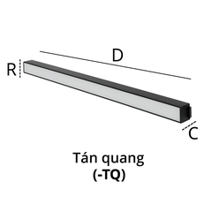 ĐÈN RAY NAM CHÂM SIÊU MỎNG 20W KINGLED RNCM-20SS-TQ-V/TT/T