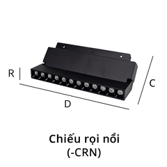ĐÈN RAY NAM CHÂM 6W KINGLED RNC-6SS-CRN-V/TT/T