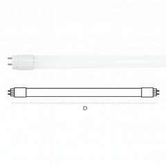 ĐÈN TUÝP THUỶ TINH KINGECO 15W EC-T8-15-60-T-GL