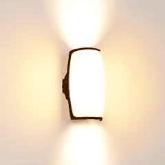 ĐÈN LED GẮN TƯỜNG NGOÀI TRỜI 1+1+5W KINGLED LWA0262-V/T-D