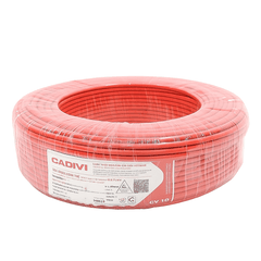 DÂY ĐIỆN ĐƠN CADIVI CV-2.5 2.5MM² MÀU ĐỎ