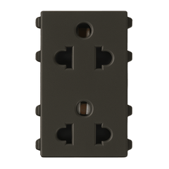 Ổ CẮM ĐÔI 3 CHẤU 16A SIZE L SCHNEIDER 84426LUES2_WE_G19 / 84426LUES2_BZ_G19