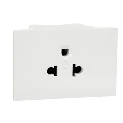 Ổ CẮM ĐƠN 3 CHẤU 16A SIZE 2S AVATARON A SCHNEIDER M3T426USTS_WE (BẮT VÍT)