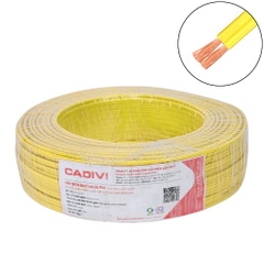 DÂY ĐIỆN ĐÔI CADIVI VCMD 2X0.5MM² MÀU VÀNG