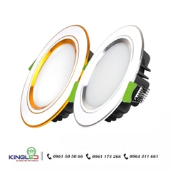 Âm trần phẳng EC-DL-9SS-T118-DM-PV/PB Đổi màu KingEco