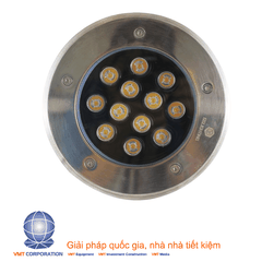 Đèn led âm đất 12W Vàng GS lighting