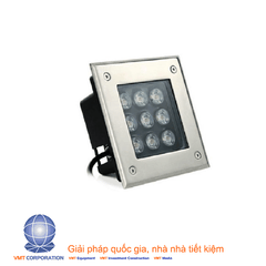 Đèn led âm đất vuông 6w GS