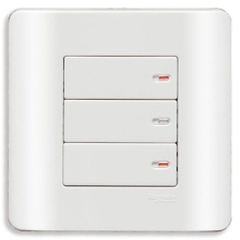BỘ CÔNG TẮC BA 1 CHIỀU 16A SCHNEIDER E8433_1_G19 / E8433_1_SZ_G19 / E8433_1_SA_G19