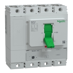 CẦU DAO TỰ ĐỘNG SCHNEIDER GOPACT 200/250/400/800 – MCCB 4P, CHỈNH ĐỊNH 0.7–1xIn