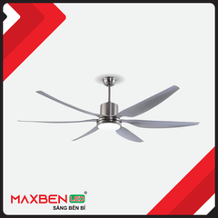 QUẠT TRẦN ĐÈN 6 CÁNH MAXBEN DQ-MB-M162-6-T/B/G