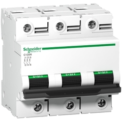 CẦU DAO TỰ ĐỘNG SCHNEIDER ACTI9 MCB C120N 3P 10KA 400V C CURVE