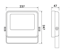 ĐÈN PHA LED ELV 50W OSRAM VL-FL50
