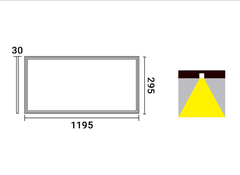 ĐÈN LED PANEL VĂN PHÒNG 40W ELV VL-P1902B