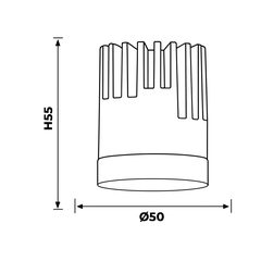 ĐÈN LED MODULE 10W ELV VMR03-10W