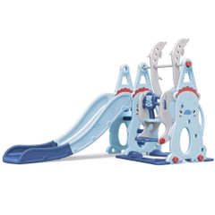 Cầu trượt kèm xích đu