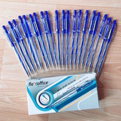Bút Bi FO 03 Đen Flexoffice - Hộp