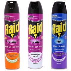 Xịt Muỗi Raid 600ml Hương Chanh