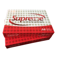 Giấy In Supreme A4 Định Lượng 80 gsm