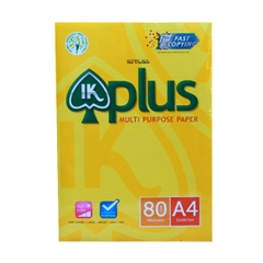 Giấy In IK Plus A4 Định Lượng 80 gsm