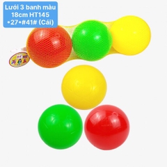 Lưới 3 banh màu 18cm HT145 *27*