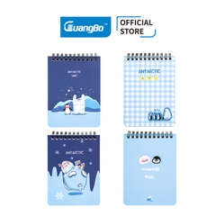 Sổ lò xo A6 Antarctic Blue 140 tr Guangbo FB60509-3