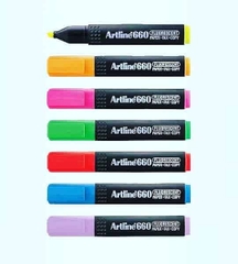 Bút Dạ Quang Artline 660 Vàng