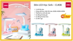 Đèn bàn DELI cao cấp hình chó màu xanh-CL408-XD