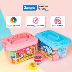 Bộ sáp nặn tự khô Tourgroups 36 màu kèm khuôn Guangbo H04014