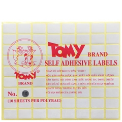Giấy Decal Tomy Mũi Tên Màu Đỏ