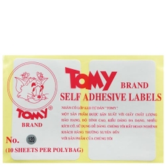Giấy Decal Tomy Mũi Tên Màu Đỏ