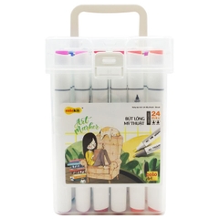 Bút lông mỹ thuật Thiên Long AM-C002 12 màu