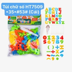 Túi chữ số HT7509 *35*