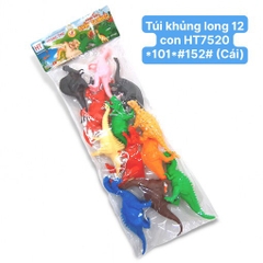 Túi khủng long 12 con HT7520 *101*