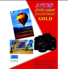Giấy In Ảnh A4 Gold Định Lượng 210 gsm 2 Mặt 50 Tờ