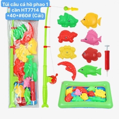 Túi câu cá hồ phao 1 cần HT7714 *40*
