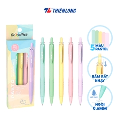 Bút gel bi FO-GELB039/VN Xanh 5MC - Hộp 5 màu