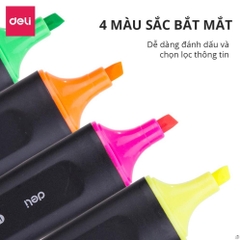 Bút Đánh Dấu Dòng DELI ES600-C Xanh Lá