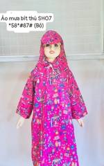 Áo mưa bít thú size 11